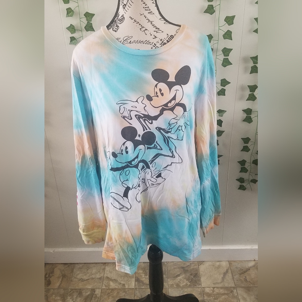 Mickey mouse tie dye
